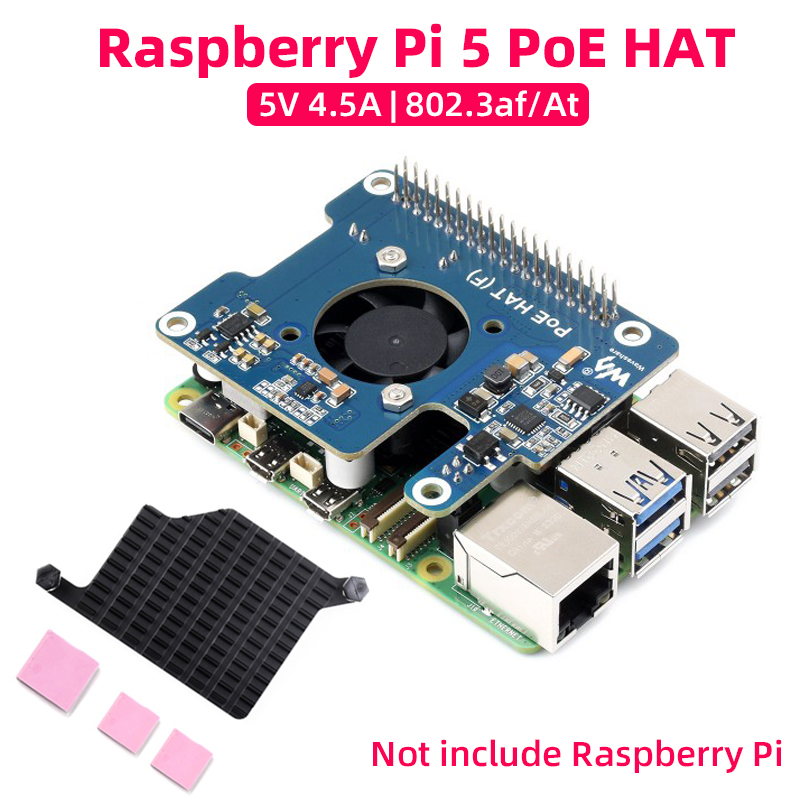 Raspberry Pi 5 PoE HAT (F) 802 - Argon One V3 M.2 Nvme Case ulasan dan harga