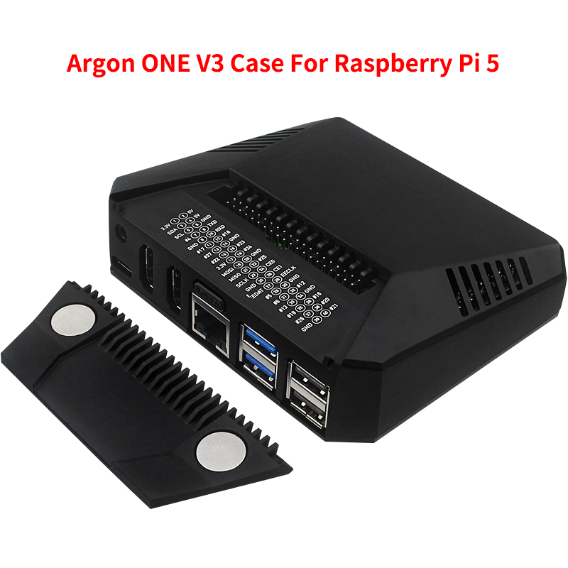 Argon ONE V3 Aluminum Case Pro - Argon One V3 M.2 Nvme Case ulasan dan harga